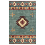 Tappeto in lana annodato a mano Alora Decor Ryder Southwestern