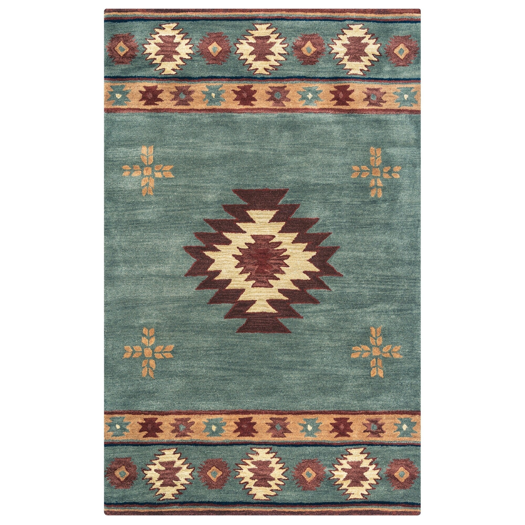 Tappeto in lana annodato a mano Alora Decor Ryder Southwestern