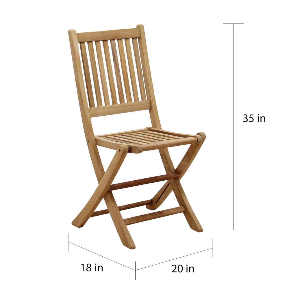 Set da pranzo per esterni Amazonia in legno di teak certificato FSC da 11 pezzi - 10 posti a sedere - 11 pezzi