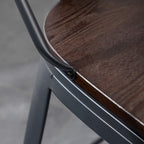 Sgabelli da bar Andeworld Farmhouse, set di 4 sgabelli da bar alti fino al bancone - Set di 4