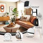 Specchio da pavimento in legno a figura intera ad arco, specchio da parete