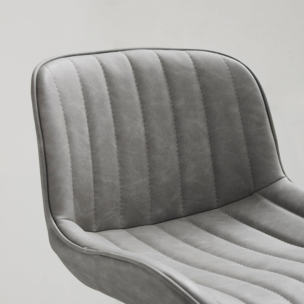 Sgabello da bar girevole regolabile in altezza Art Leon, set da 2