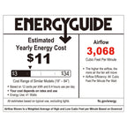 Ventilatore da soffitto Astrid River of Goods in bronzo lucidato a olio multicolore e vetro colorato a 3 luci da 52 pollici - 52 x 52 x 14,75/19,75
