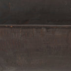 Ciotola Athena Extra Large Oblong in legno di recupero nero-marrone - 26,0 L x 10,0 W x 7,0 H