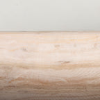 Ciotola Athena Extra Large Oblong in legno di recupero nero-marrone - 26,0 L x 10,0 W x 7,0 H