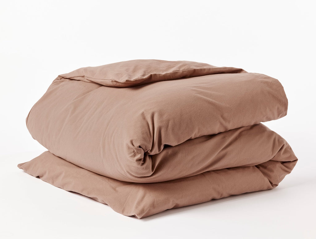 Copripiumino in flanella organica Cloud Brushed™ 