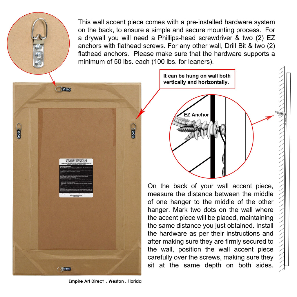 Specchio da parete rettangolare smussato trasparente HD per bagno, toeletta, specchi da camera da letto, 3 misure