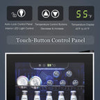 Frigorifero per bevande - Mini frigorifero con porta in vetro da 120 lattine