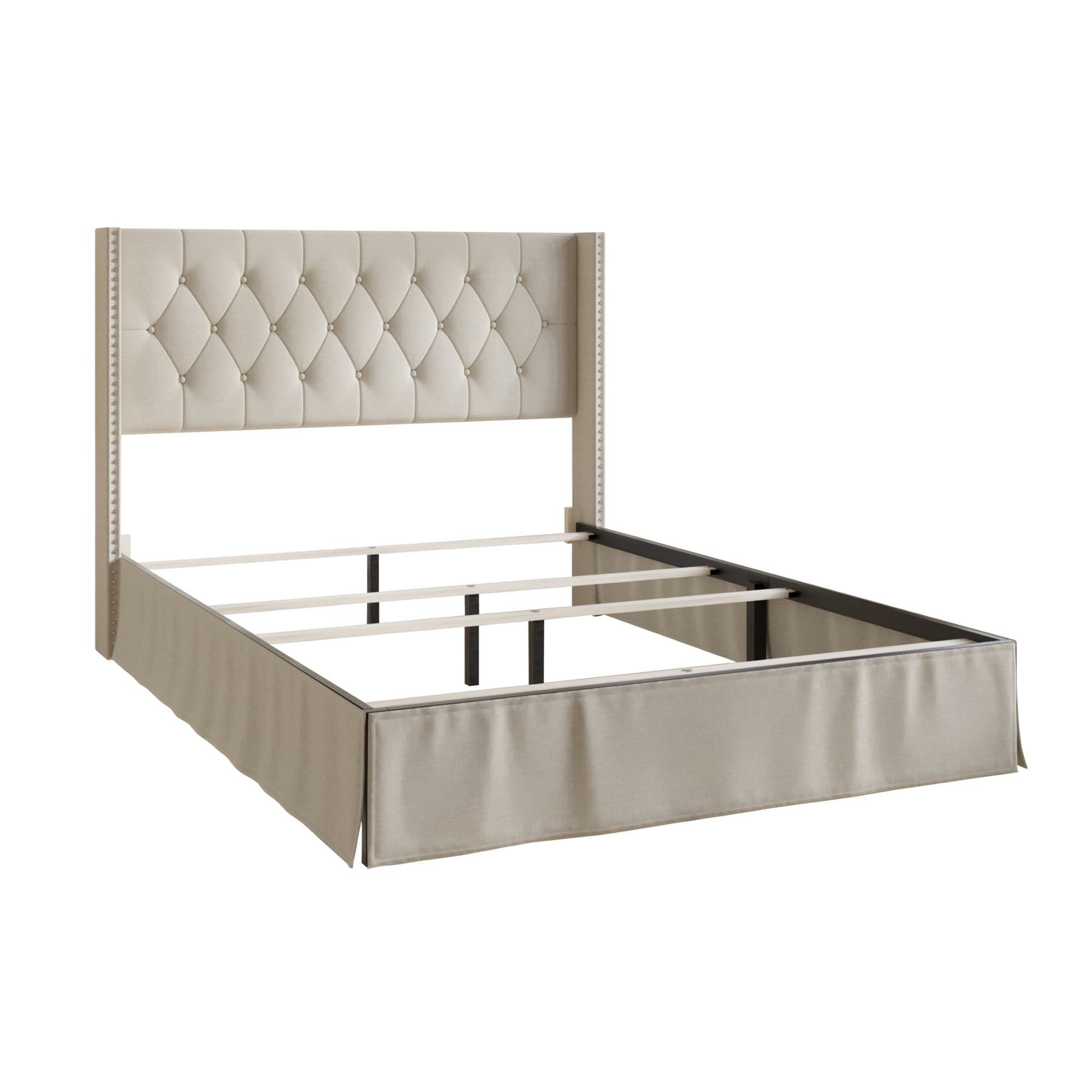 Letto imbottito Billy con 2 comodini