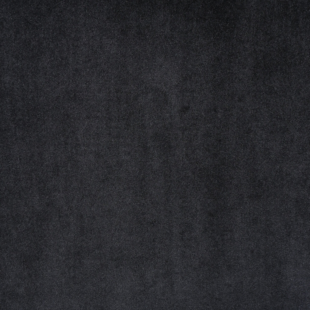 Divano a due posti con schienale alto e bottoni trapuntati in velluto nero