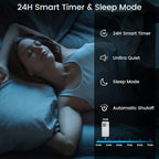 Condizionatori d'aria portatili Bossin 8000BTU (Ashrae), 5000BTU (SACC) 3 in 1 con telecomando, refrigeratore d'aria portatile Quiet Room - 880 V