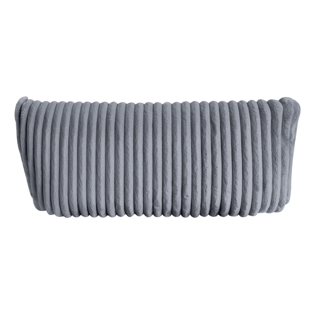 Poltrona reclinabile manuale girevole in velluto a coste Braidy