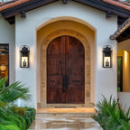 Applique da parete per esterni Brits Black