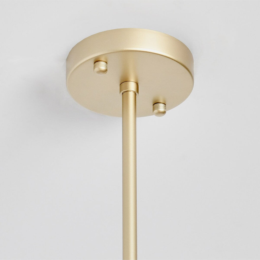 Lampadario con perline naturali Brittany di Kosas Home