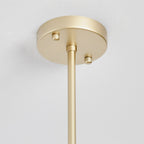 Lampadario con perline naturali Brittany di Kosas Home