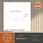 Lampada da soffitto Burnaby Mid-Century Modern con paralume a tamburo in lino bianco