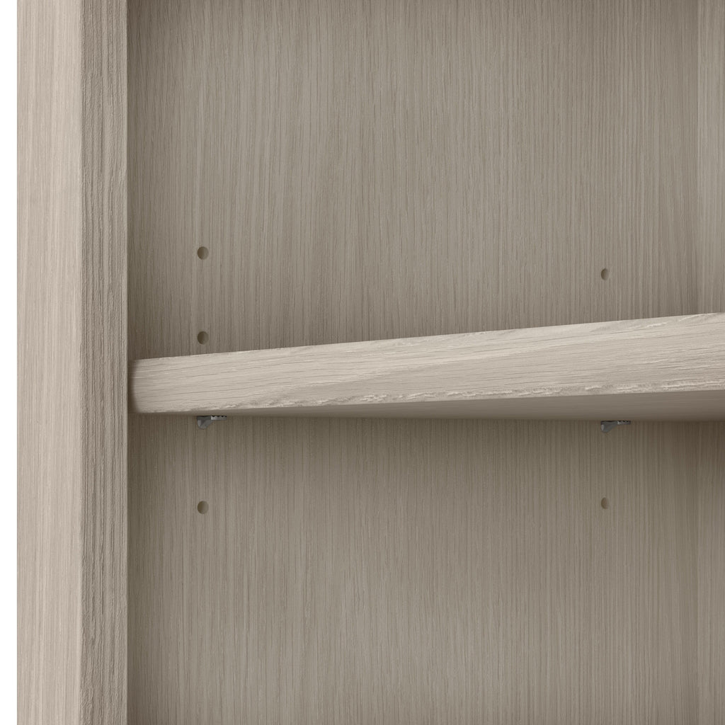 Libreria alta a 5 ripiani Somerset di Bush Furniture con ripiani regolabili