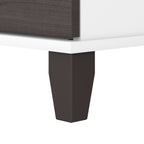 Libreria alta a 5 ripiani Somerset di Bush Furniture con ripiani regolabili