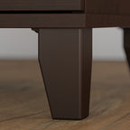 Libreria alta a 5 ripiani Somerset di Bush Furniture con ripiani regolabili