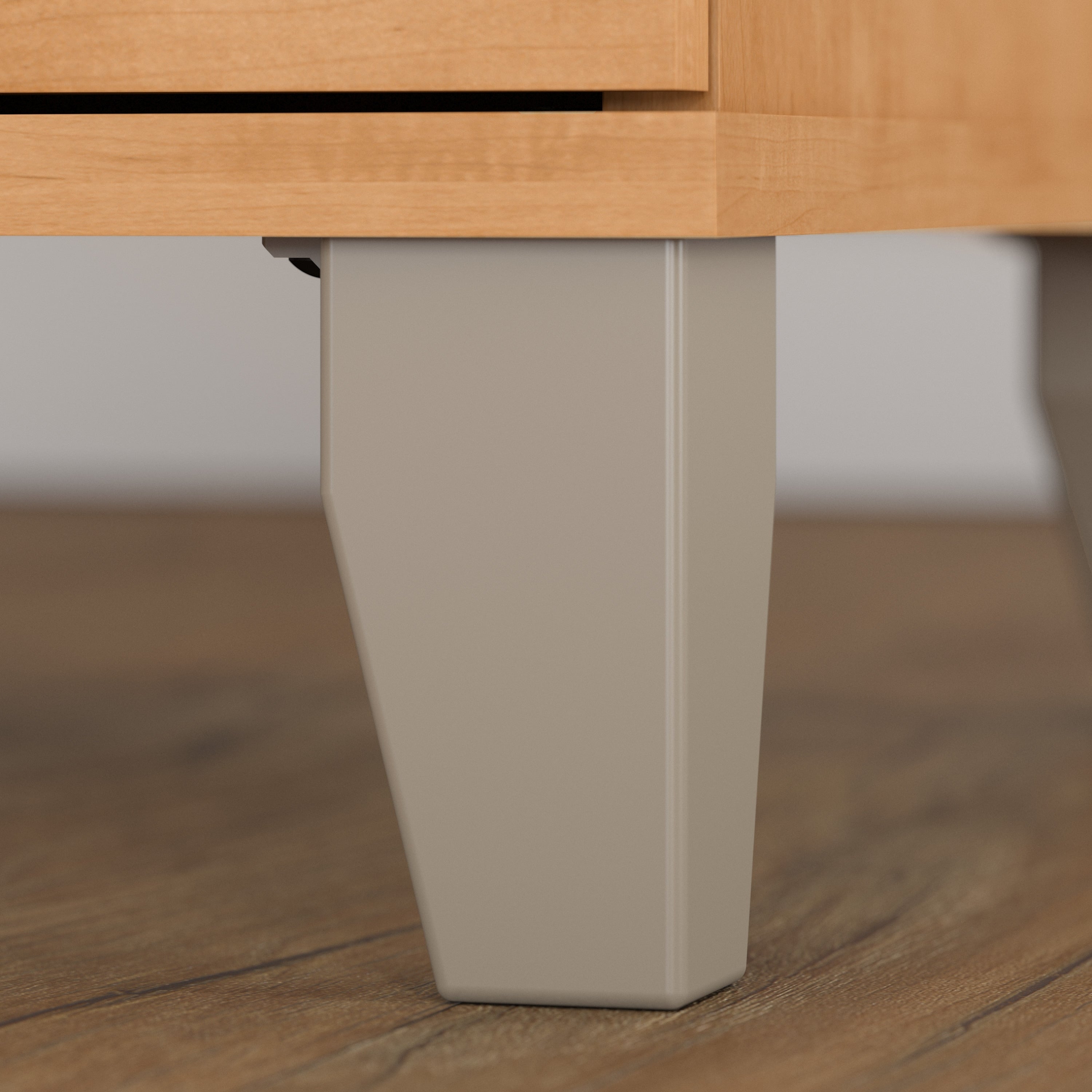 Libreria alta a 5 ripiani Somerset di Bush Furniture con ripiani regolabili