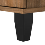 Libreria alta a 5 ripiani Somerset di Bush Furniture con ripiani regolabili