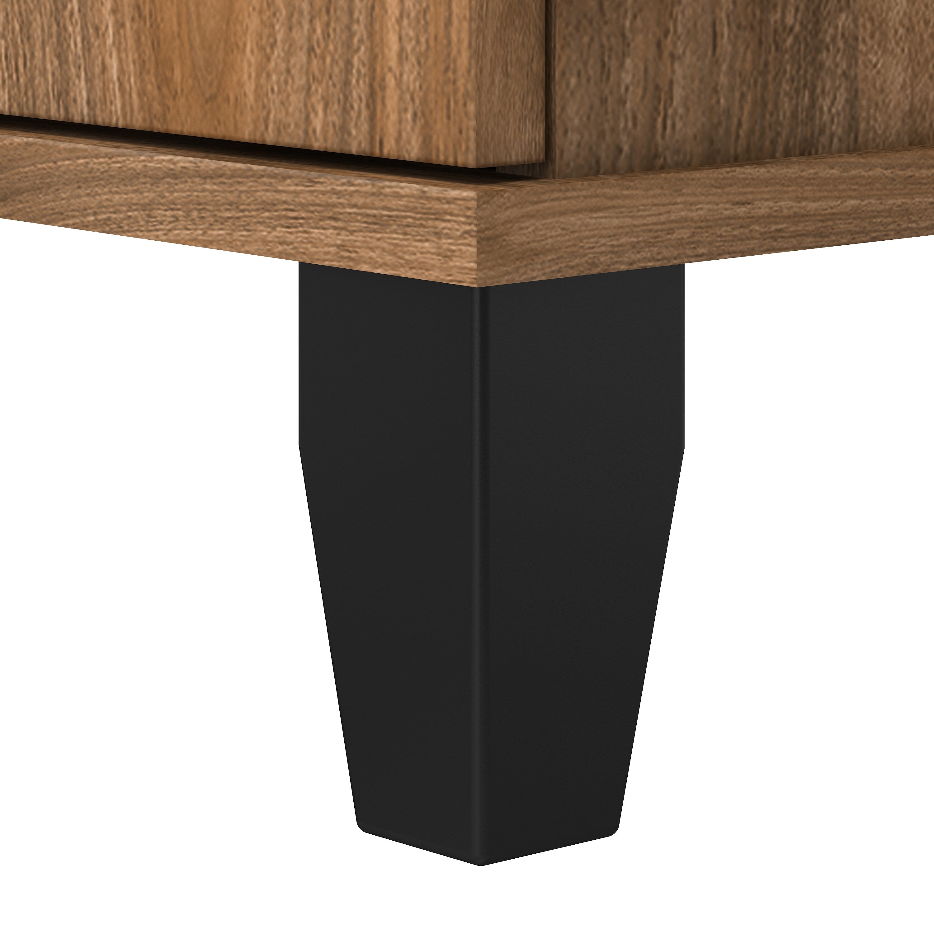 Libreria alta a 5 ripiani Somerset di Bush Furniture con ripiani regolabili