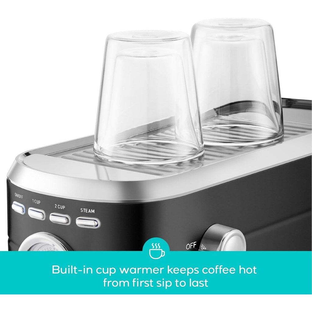 CASABREWS CM5418 Macchina per caffè espresso 20 bar con lancia vapore per schiuma di latte