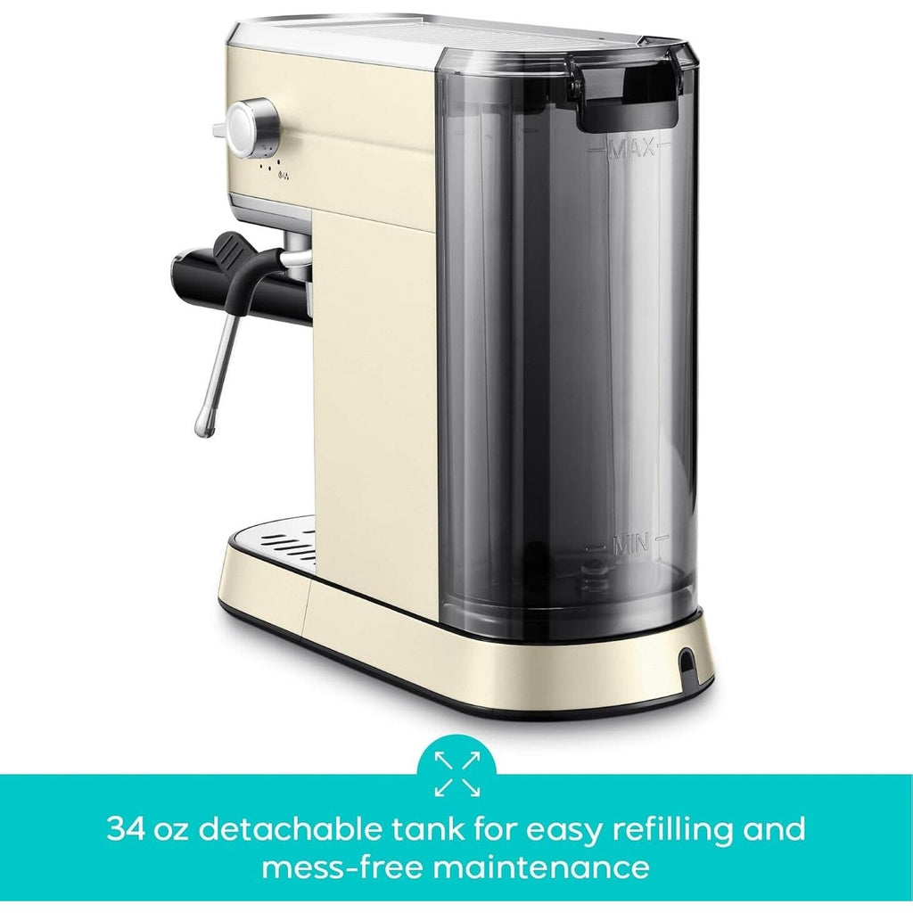 CASABREWS CM5418 Macchina per caffè espresso 20 bar con lancia vapore per schiuma di latte