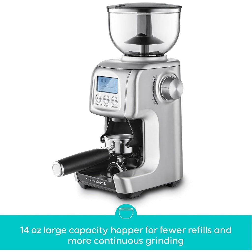 CASABREWS Tornado Macinacaffè elettrico conico argento - N/D