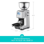 CASABREWS Tornado Macinacaffè elettrico conico argento - N/D