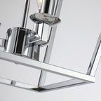 Lampadario a gabbia aperta con lanterna a forma di candela, per scale o isola della cucina - N/D