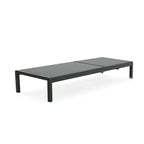 Chaise longue da esterno in alluminio Cape Coral (set da 2) di Christopher Knight Home - 77,56 P x 25,20 L x 11,80 A