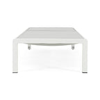 Chaise longue da esterno in alluminio Cape Coral (set da 2) di Christopher Knight Home - 77,56 P x 25,20 L x 11,80 A