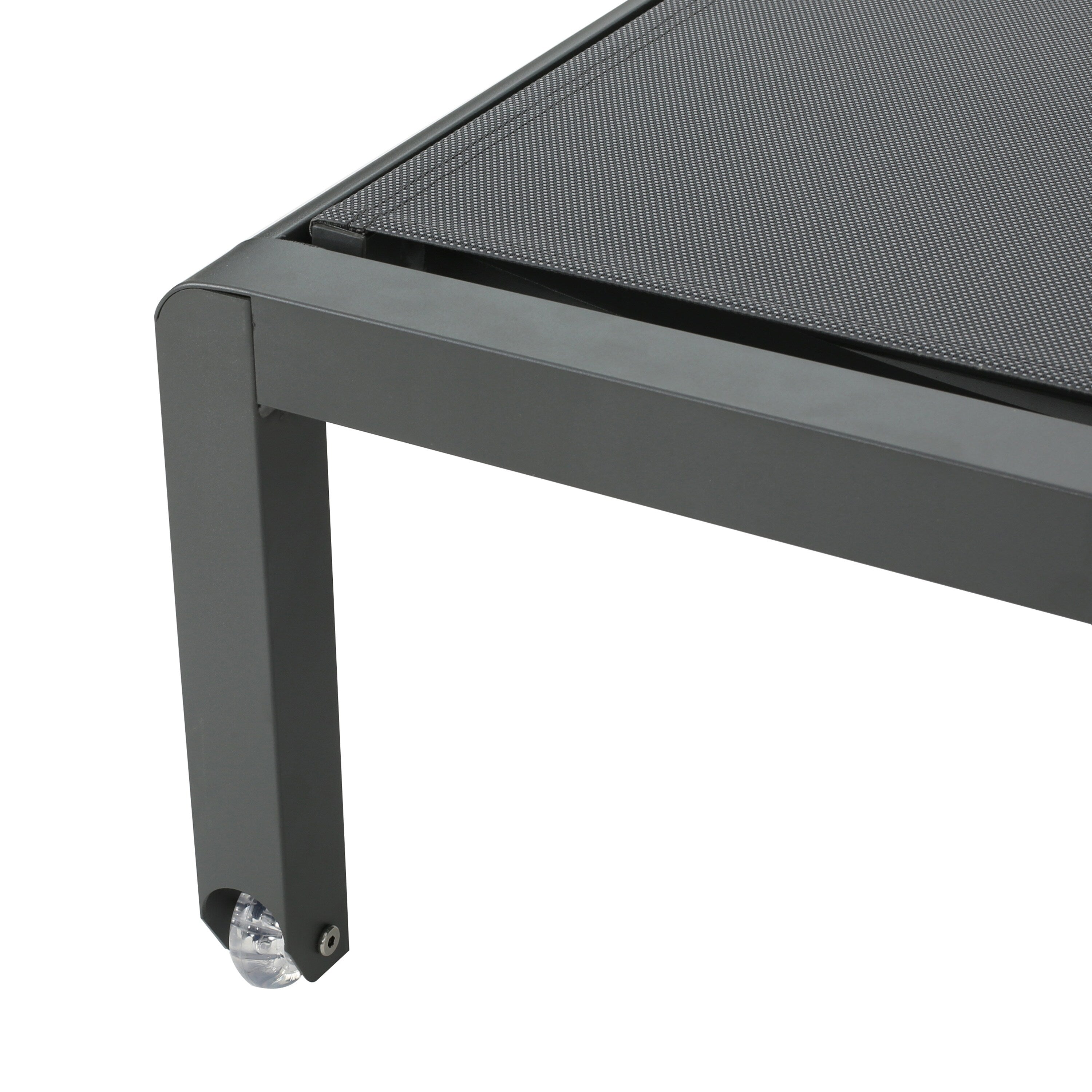 Chaise longue da esterno in alluminio Cape Coral (set da 2) di Christopher Knight Home - 77,56 P x 25,20 L x 11,80 A