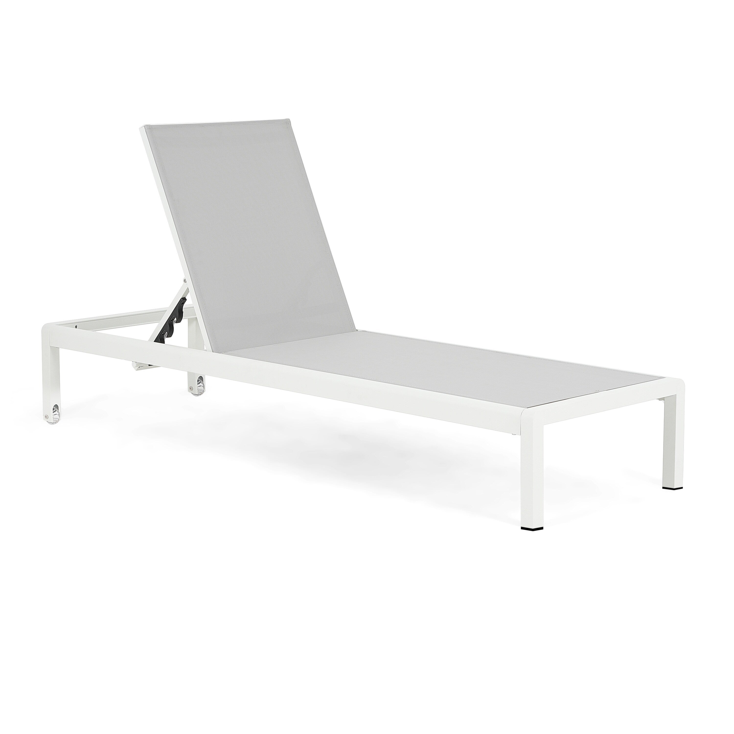 Chaise longue da esterno in alluminio Cape Coral (set da 2) di Christopher Knight Home - 77,56 P x 25,20 L x 11,80 A