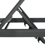 Chaise longue da esterno in alluminio Cape Coral (set da 2) di Christopher Knight Home - 77,56 P x 25,20 L x 11,80 A