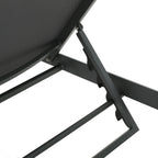 Chaise longue da esterno in alluminio Cape Coral (set da 2) di Christopher Knight Home - 77,56 P x 25,20 L x 11,80 A