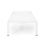 Chaise longue da esterno in alluminio Cape Coral (set da 2) di Christopher Knight Home - 77,56 P x 25,20 L x 11,80 A