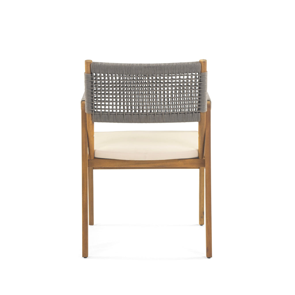 Set da pranzo da esterno Captef in legno di acacia da 5 pezzi di Christopher Knight Home