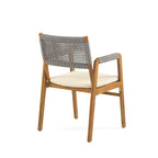 Set da pranzo da esterno Captef in legno di acacia da 5 pezzi di Christopher Knight Home