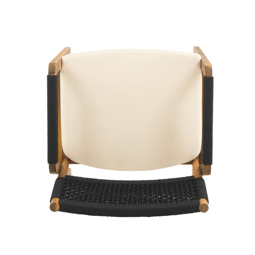 Set da pranzo da esterno Captef in legno di acacia da 5 pezzi di Christopher Knight Home