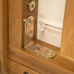 Set da pranzo da esterno Captef in legno di acacia da 5 pezzi di Christopher Knight Home