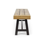 Panca da esterno in legno di acacia Carlisle di Christopher Knight Home