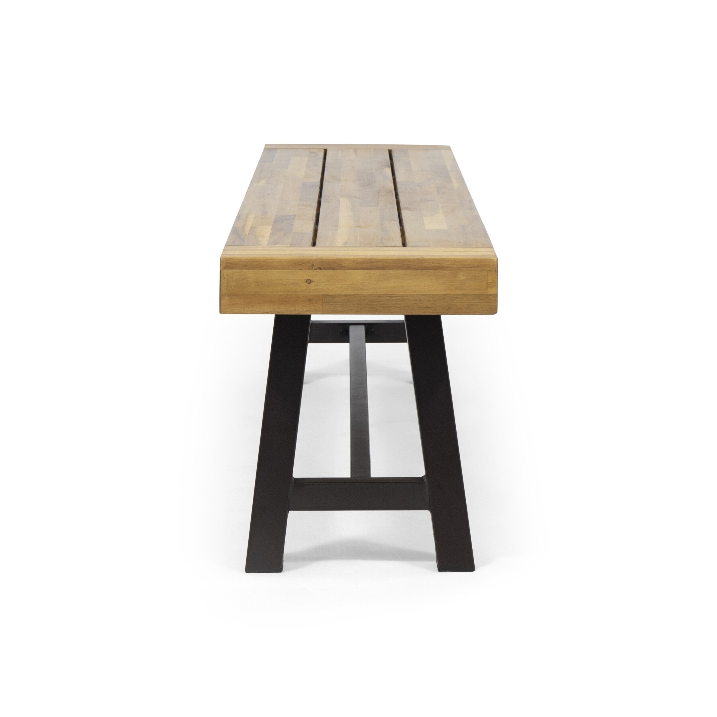 Panca da esterno in legno di acacia Carlisle di Christopher Knight Home