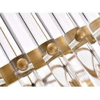 Lampadario in cristallo a 5 luci Casandra