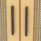 Lettiera per gatti, cuccia per gatti, tavolino laterale, porta, mobiletto, libreria