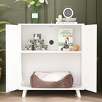 Lettiera per gatti, cuccia per gatti, tavolino laterale, porta, mobiletto, libreria