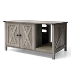 Recinto per lettiera per gatti, mobiletto nascosto in legno per toilette per gatti con tiragraffi