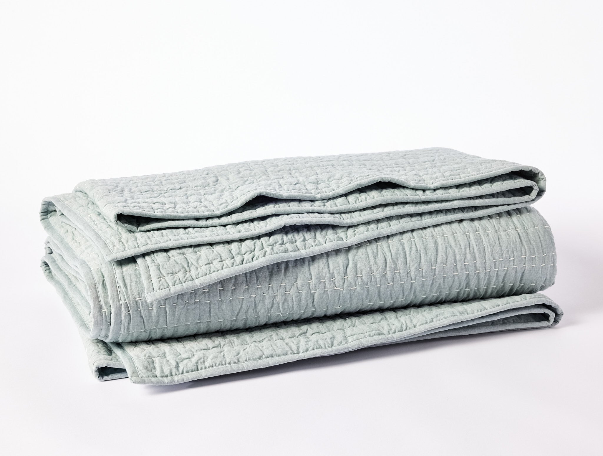 Coperta biologica cucita a mano con canale - Rinnovata