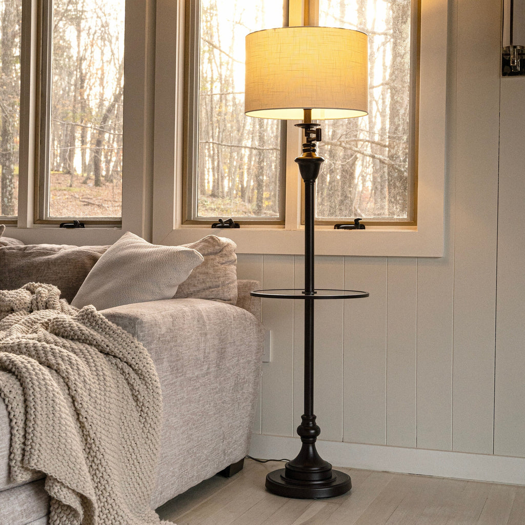 Lampada da tavolo Choi 22 Chinoiserie, blu/bianca (set da 2) di JONATHAN Y